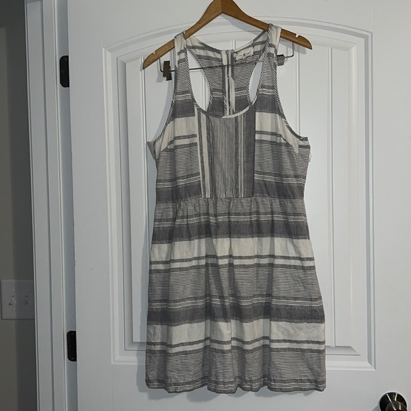 Lou & Grey Linen Blend Dress Size 12 - Picture 1 of 6